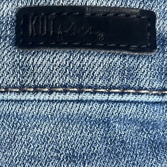 KUT FROM THE KLOTH Light Blue Distressed Cropped Jeans - Picture 7 of 16